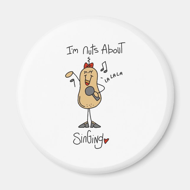 Nöt Om att sjunga Magnet (Framsidan)