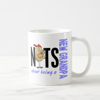 Nöt om att vara en ny morfar 1 blått kaffemugg