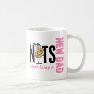 Nöt om att vara en ny pappa 1 (rosor) kaffemugg