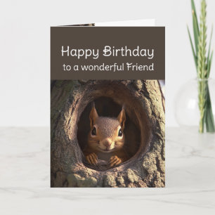 Nöt om din ekorre om Roligt Kort