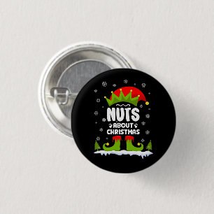 Nöt Om julklapp Julafton Elf Gift Knapp