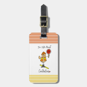 Nöt om konstruktionsT-tröja och gåvor Bagagebricka