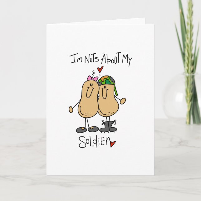 Nöt Om min soldat Kort (Framsida)