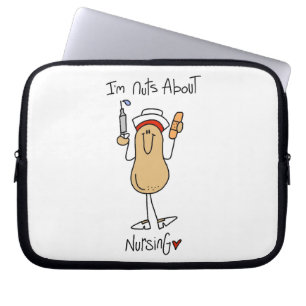 Nöt om sjukvårdT-tröja och gåvor Laptop Sleeve