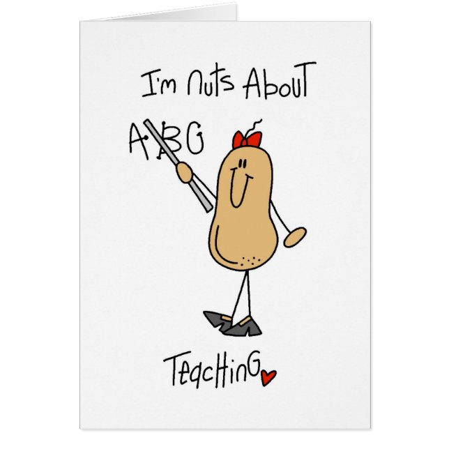 Nöt om undervisning hälsningskort (Framsidan)