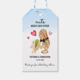 Nöt om varandra Tack Bröllop Treat Presentetikett