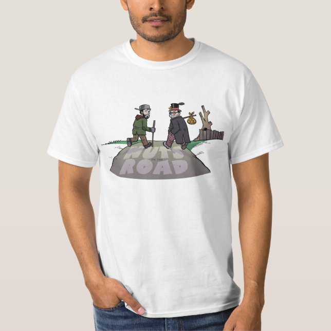 Nöt på vägen: Skjortan markerar II Tröja (Framsida)