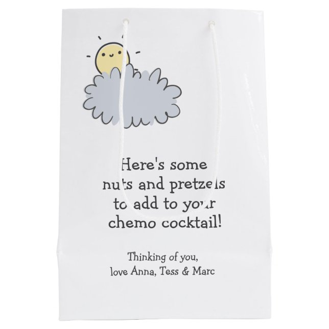 Nöt & Pretzels Chemo Cocktail - Funny Chemo Care (Baksidan)