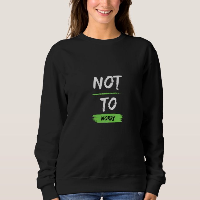 Not To Worry Very British Sayings T Shirt (Framsida)