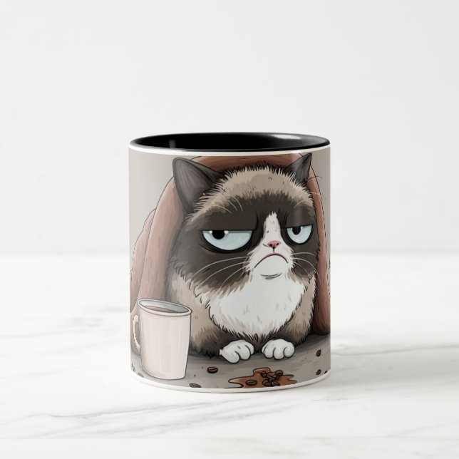 Not Today mug design Två-Tonad Mugg (Center)