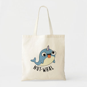Nöt-whal Funny Narwhal Pun Tygkasse