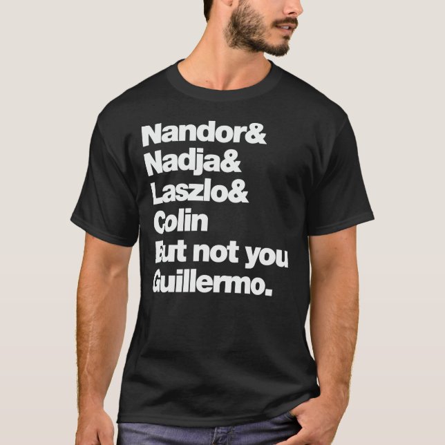 Not You Guillermo Essential T-Shirt (Framsida)
