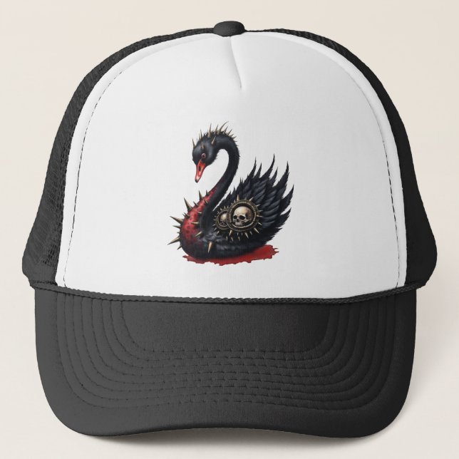 Not Your Average Swan – Spikes, Skulls & Sass.  Keps (Framsida)