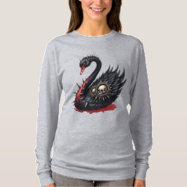 Not Your Average Swan – Spikes, Skulls & Sass. T Shirt