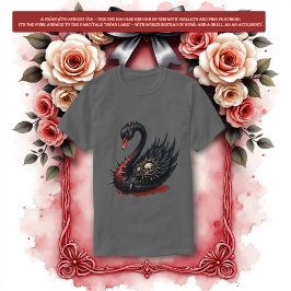 Not Your Average Swan – Spikes, Skulls & Sass. T Shirt