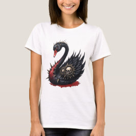 Not Your Average Swan – Spikes, Skulls & Sass. T Shirt