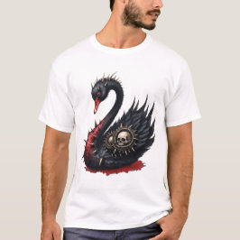 Not Your Average Swan – Spikes, Skulls & Sass. T Shirt