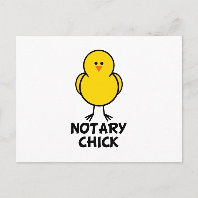 Notär Chick Vykort (Framsida)