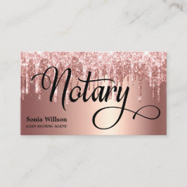 Notär elegant ro guld typograferingspenna visitkort