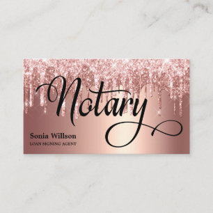 Notär elegant ro guld typograferingspenna visitkort