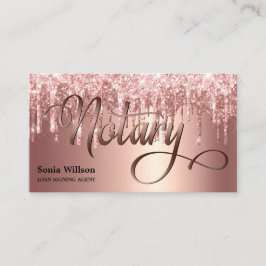 Notär elegant ro guld typograferingspenna visitkort