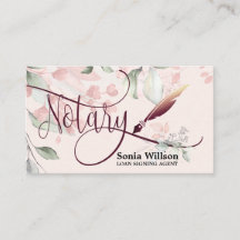Notär Loan Signing Agent Modern Ro Guld Glitter