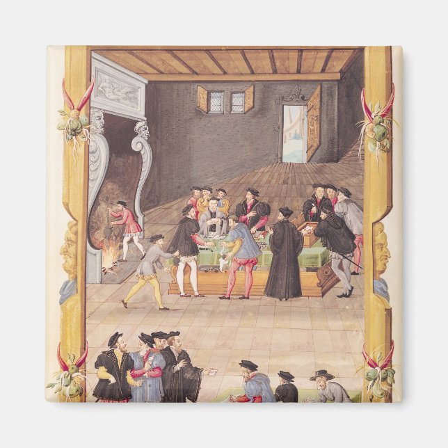 Notarier och Kung sekreterare Magnet (Framsidan)