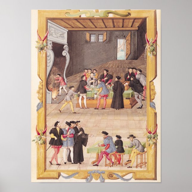 Notarier och Kung sekreterare Poster (Framsidan)