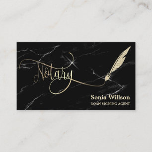 Notariskt elegant ro guld typograferingspenna Bu Visitkort