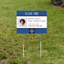 Notariskt offentligt lån som undertecknar maskblåt