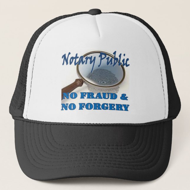 Notarius public no Fraud No Forgery Keps (Framsida)