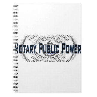 Notarius public power anteckningsbok