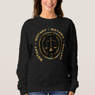 Notarize Frimärke sälrelief, Notarize Legal Scale T Shirt