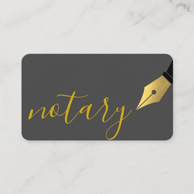 Notary Agent Nib Logotyp  Tax Preparative Bok Keep Visitkort (Framsida)