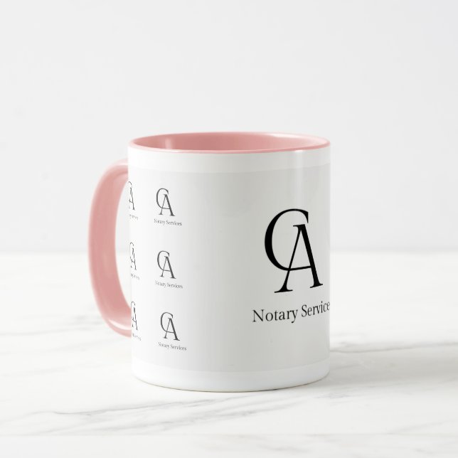 Notary Business/Notary Sigary Agent Office Mugg (Framsida vänster)