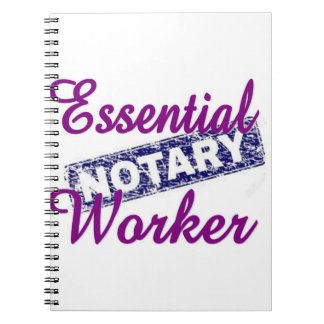 Notary Essential Worker Anteckningsbok
