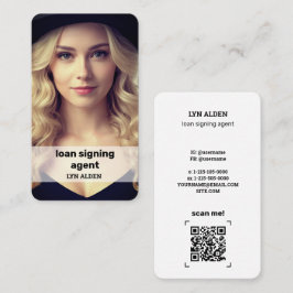 🖋️ Notary Instagram QR Visitkort