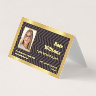 🏛️ Notary Loan Sigation Anpassningsbar QR Visitkort