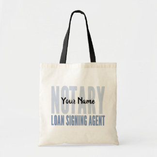 Notary Loan Signing Agent Blue Font Customized Tygkasse