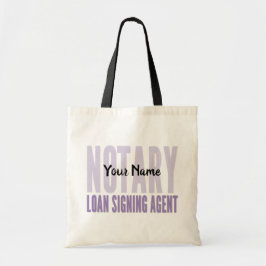 Notary Loan Signing Agent Lila Font Customized Tygkasse