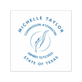 Notary Loan Signing Agent Professionell Modern Rub Självfärgande Stämpel