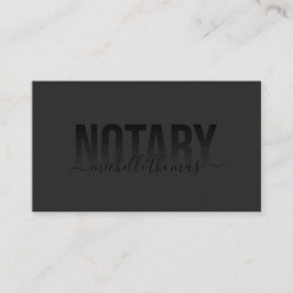 Notary Loan Signing Agent Professionell Simple Visitkort