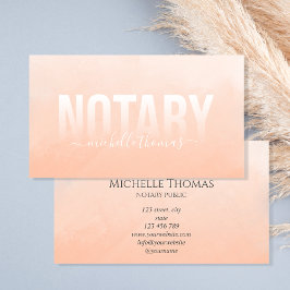 Notary Loan Signing Agent Professionell Simple Visitkort