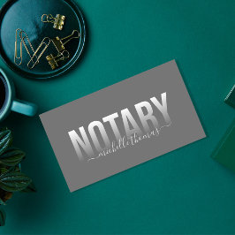 Notary Loan Signing Agent Professionell Simple Visitkort