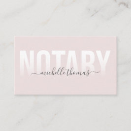 Notary Loan Signing Agent Ro Guld Marble Visitkort