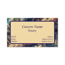 Notary Modern Abstrakt Art