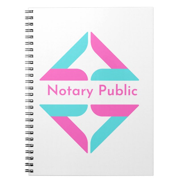 NOTARY NOTEBOOK ANTECKNINGSBOK (Framsidan)