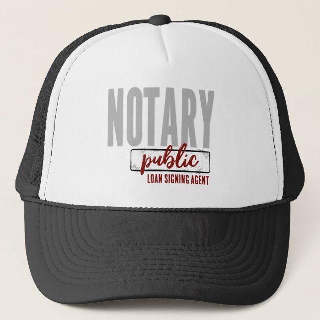 Notary Public Loan Signing Agent Customized Keps (Framsida)
