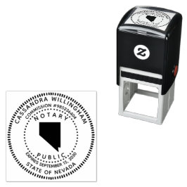 Notary Public Nevada Självfärgande Stämpel