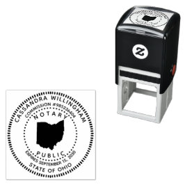 Notary Public Ohio Självfärgande Stämpel
